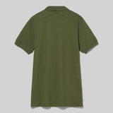 MA.STRUM Pique Polo - Bronze Green