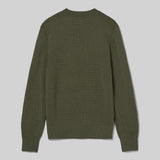MA.STRUM Oka Crew Knit - Bronze Green