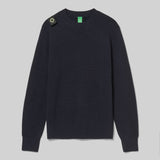 MA.STRUM Oka Crew Knit - Dark Navy