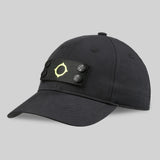 MA.STRUM Badge Baseball Cap - Jet Black