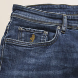 MCS Regular Fit Five Pockets Denim - Medium Blue