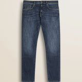 MCS Regular Fit Five Pockets Denim - Medium Blue