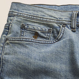 MCS Slim Fit Pants Five Pockets Denim - Light Wash