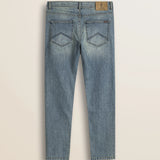 MCS Slim Fit Pants Five Pockets Denim - Light Wash