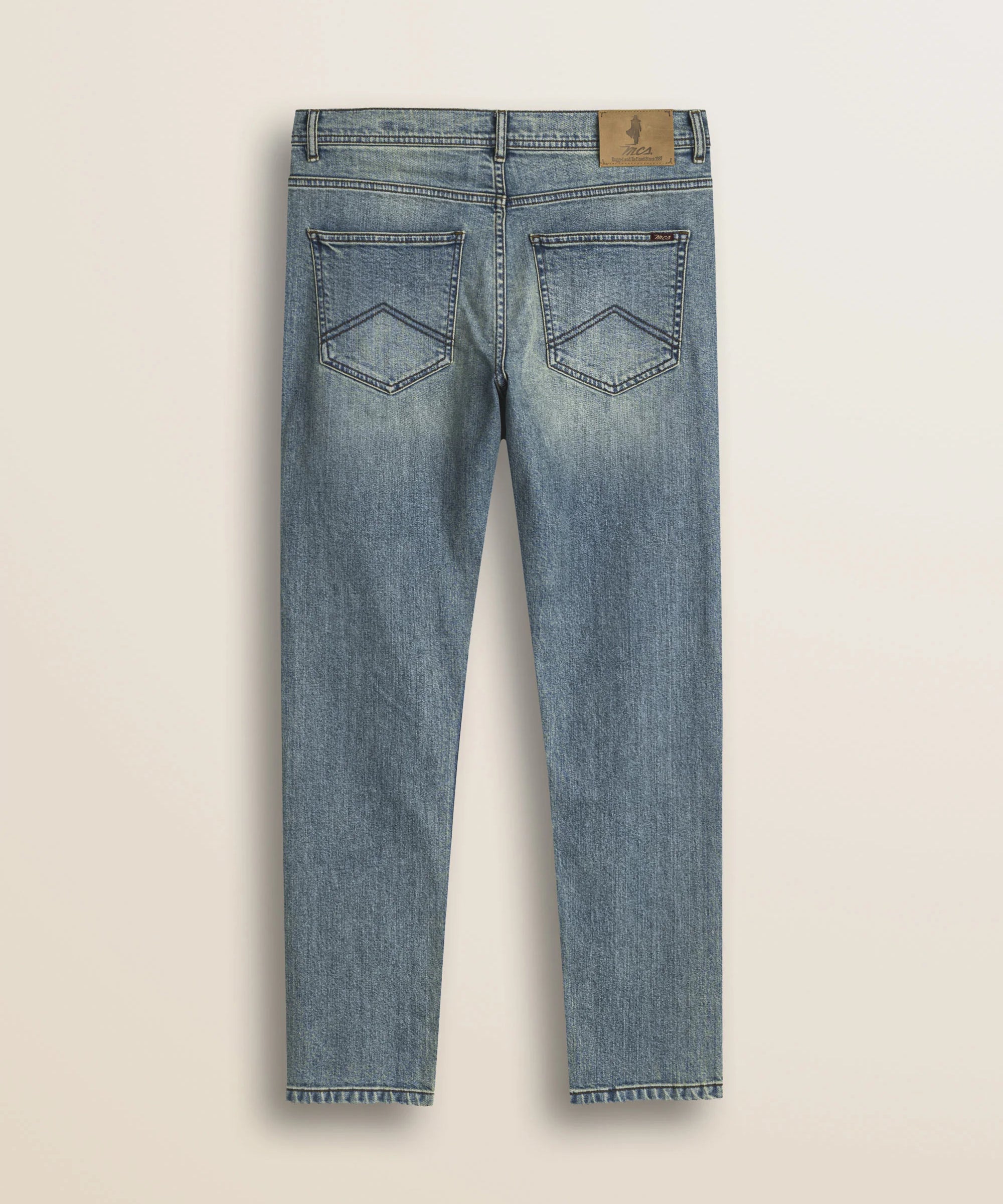 MCS Slim Fit Pants Five Pockets Denim - Light Wash