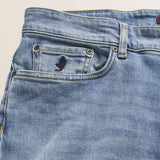MCS Regular Fit Five Pockets Denim - Light Blue