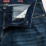 MCS Regular Fit Five Pockets Denim - Dark Blue