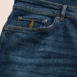 MCS Regular Fit Five Pockets Denim - Dark Blue