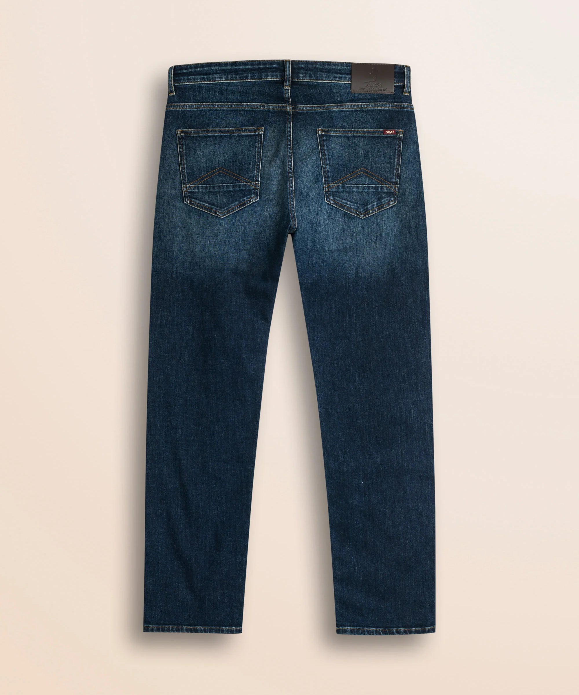 MCS Regular Fit Five Pockets Denim - Dark Blue