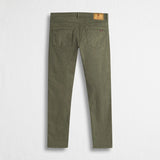 MCS Pantalone Cinque Tasche in Gabardina di Cotone - Fall Leaf