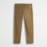 MCS Pantalone Chino in Drill Stretch Slim Fit - Ginger