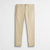 MCS Pantalone Chino in Gabardina Slim Fit - Sand