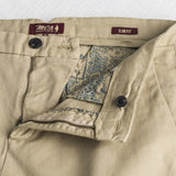 MCS Pantalone Chino in Gabardina Slim Fit - Sand