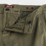 MCS Pantalone Chino in Gabardina Slim Fit - Fall Leaf