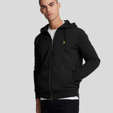 Lyle & Scott Hybrid Zip Hoodie - Jet Black