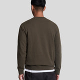 Lyle & Scott Hybrid Sweatshirt - Olive