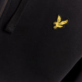 Lyle & Scott Loopback Cotton Full Zip Hoodie - Jet Black