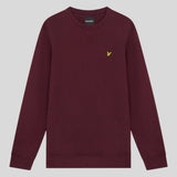 Lyle & Scott Crew Neck Sweatshirt - Burgundy