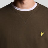 Lyle & Scott Crew Neck Sweatshirt - Olive