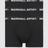 Marshall Artist 3 Pack Boxer - Black