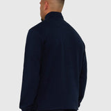 Marshall Artist Coastal Erosion 1/4 Zip Sweat - Navy