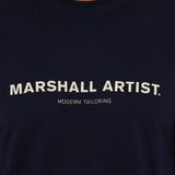 Marshall Artist Coastal Erosion T-Shirt - Navy