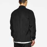 Weekend Offender Croft Cord Overshirt - Black