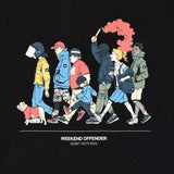 Weekend Offender Everyone T-Shirt - Black