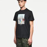 Weekend Offender Battle Lines T-Shirt - Black