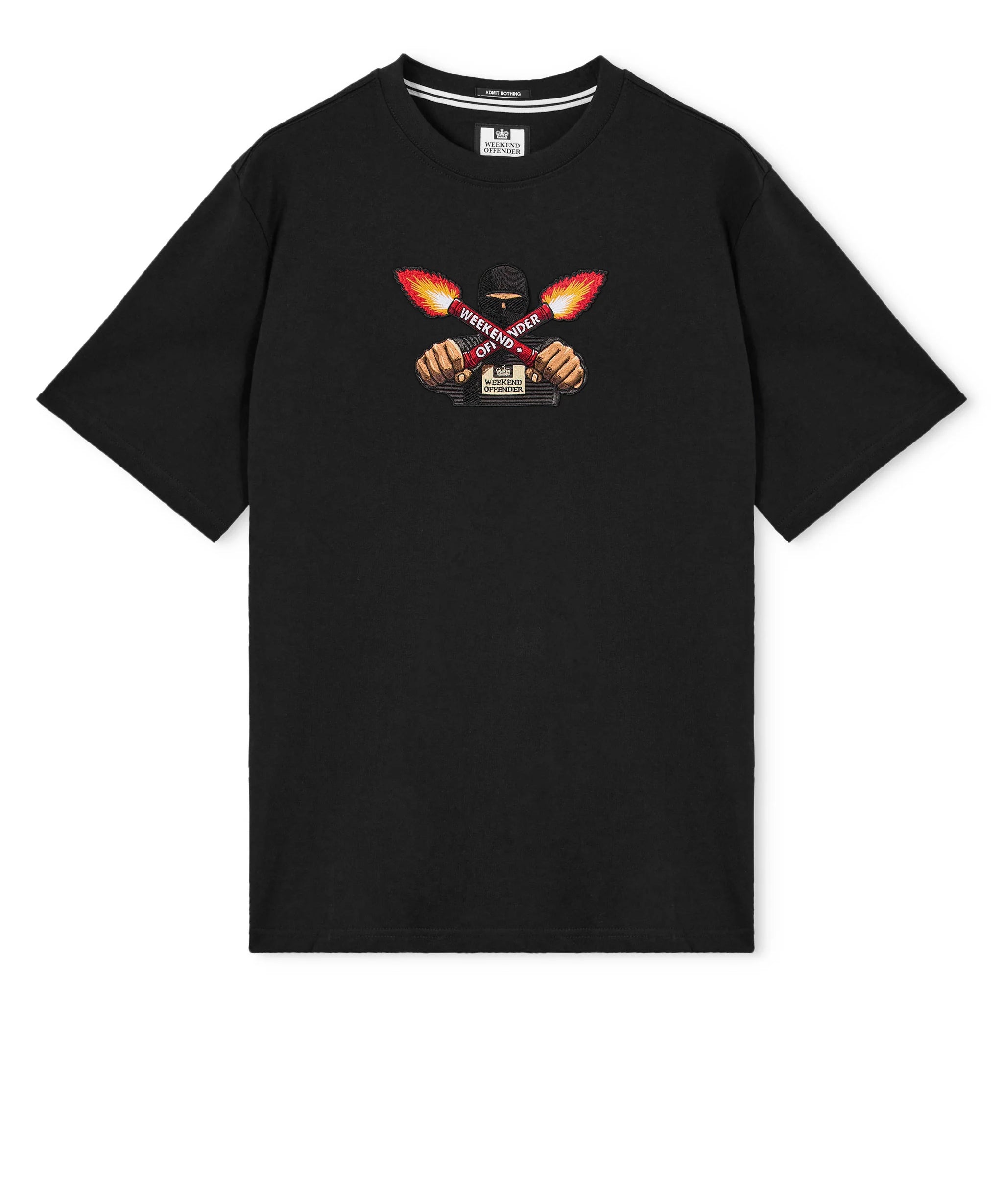 Weekend Offender Fulgar T-Shirt - Black