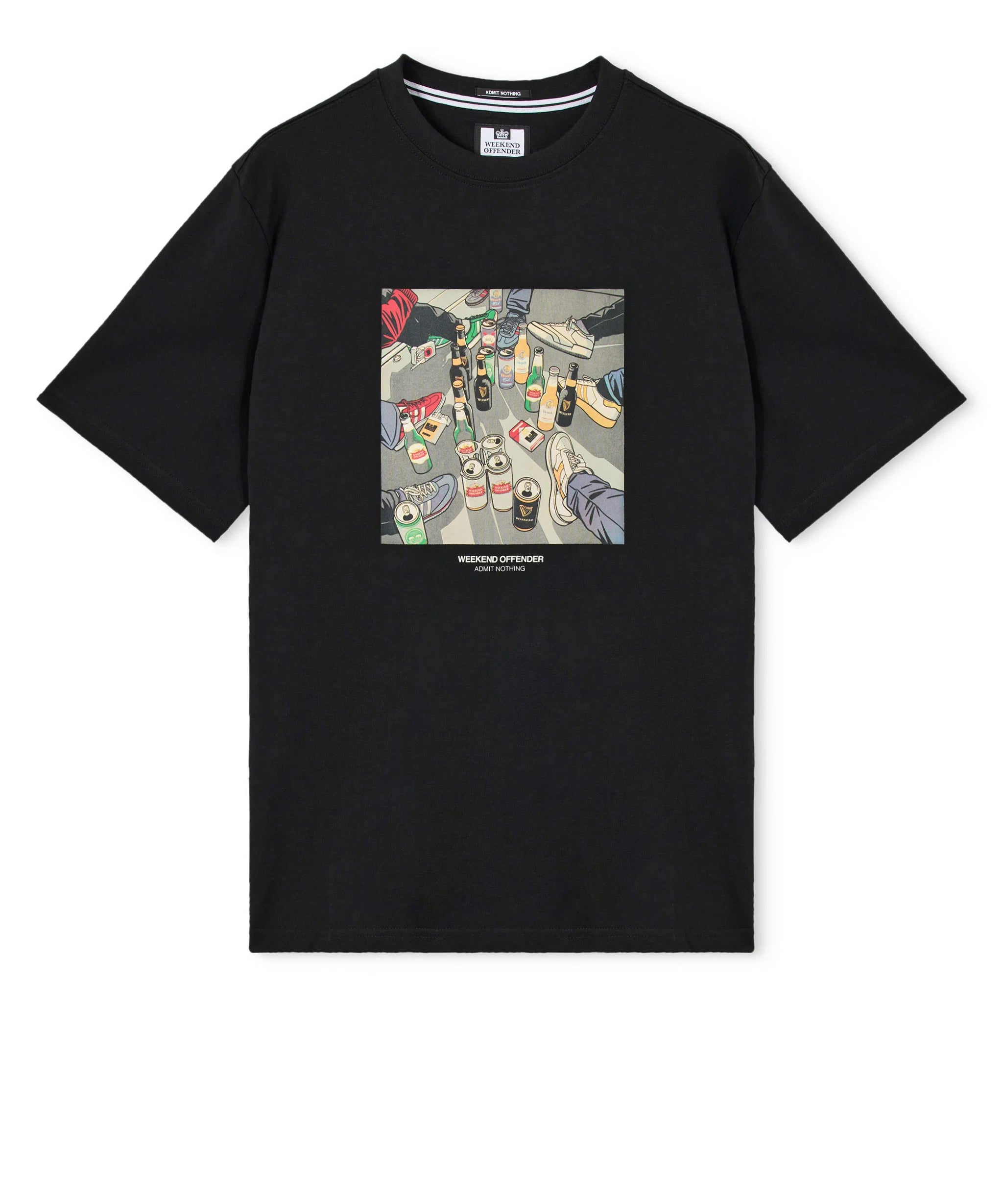 Weekend Offender Imbibo T-Shirt - Black
