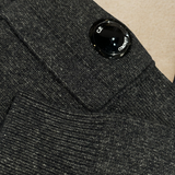 C.P. Company Fleece Knit Crewneck Sweater - Dark Shadow