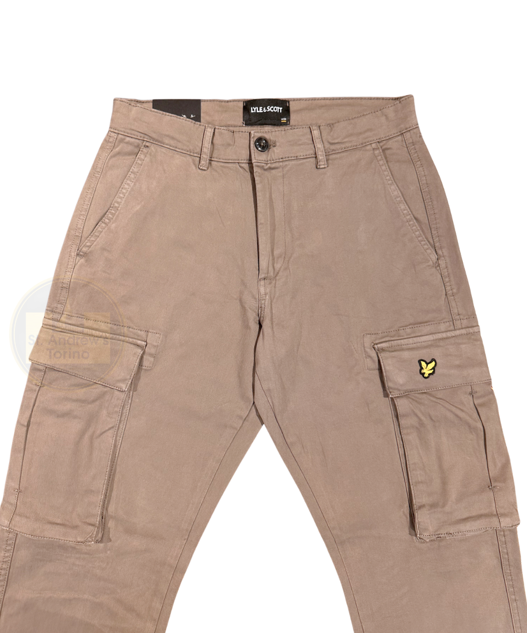 Lyle & Scott Cargo Trousers - Mud