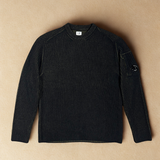 C.P. Company Crew Neck Fleece Knit - Capers