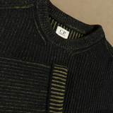 C.P. Company Crew Neck Fleece Knit - Capers