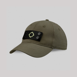 MA.STRUM Badge Baseball Cap - Bronze Green
