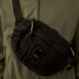 C.P. Company Nylon B Lens Crossbody Pack - Black