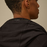 C.P. Company Light Fleece Hooded Full Zip Sweatshirt - Black