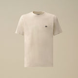 C.P. Company Jersey Short Sleeve Logo Patch T-Shirt - Gauze White