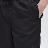Fred Perry Classic Swimshort - Black/Court Green