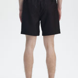 Fred Perry Classic Swimshort - Black/Court Green