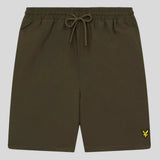 Lyle & Scott Plain Swim Shorts - Olive