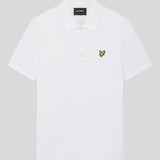 Lyle & Scott Plain Polo Shirt - White