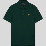 Lyle & Scott Plain Polo Shirt - Dark Green