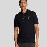 Lyle & Scott Plain Polo Shirt - Jet Black