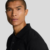 Lyle & Scott Plain Polo Shirt - Jet Black