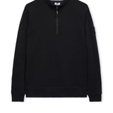 Weekend Offender Kraviz 1/4 Zip Sweatshirt - Black