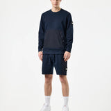 Weekend Offender Taito Parachute Sweatshirt - Navy