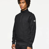 Weekend Offender Kraviz 1/4 Zip Sweatshirt - Black