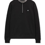 Weekend Offender Henson 1/4 Zip Sweatshirt - Black